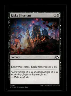 RISKY SHORTCUT Aetherdrift #103 DFT(NM+)(MTG) - Image 1