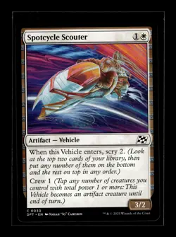 SPOTCYCLE SCOUTER Aetherdrift #30 DFT(NM+)(MTG) - Image 1