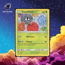 Carte Pokemon Saquedeneu Holo 6/40 Promo McDonald's 2019 Francais - Image 1