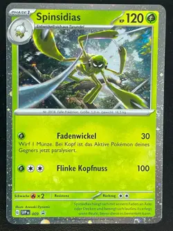 Spinsidias SVP009 blackstar Promo Deutsch NM Pokemon - Image 1