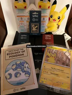 Pokemon x Natural History Museum Limited Edition HUGE Bundle + Pikachu Promo! ✅ - Image 2