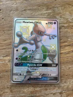 Carte Pokemon Mewtwo GX Shiny SV59/SV94 - Destinees Occultes - FR - Image 2
