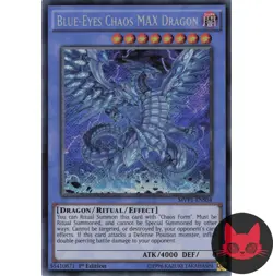 Yugioh Blue-Eyes Chaos MAX Dragon MVP1-ENS04 Secret Rare 1st Edition NM - Image 1