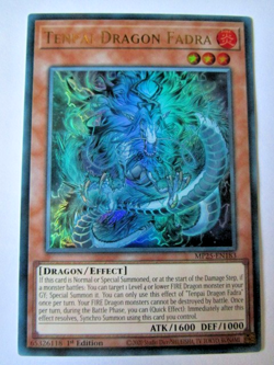Yugioh! Tenpai Dragon Fadra Mp25-En183 Ultra Rare Near Mint! - Image 1