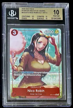 BGS 10 One Piece ST21-010 C* Nico Robin Alt Art - English - EX Gear5 - Graded - Image 1