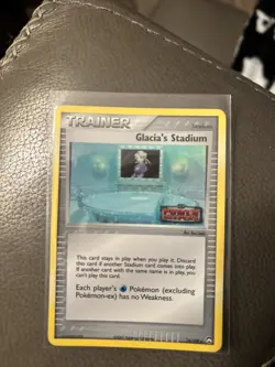 Pokemon Power Keepers #72/108 Drake's Stadium Reverse Holo Stamp Lightly played - Image 1