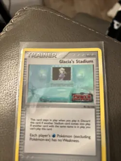 Pokemon Power Keepers #72/108 Drake's Stadium Reverse Holo Stamp Lightly played - Image 2