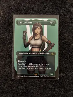 Tifa Lockhart R 0391 Borderless REGULAR FFVII FIN MTG FINAL FANTASY EN NM/M - Image 1