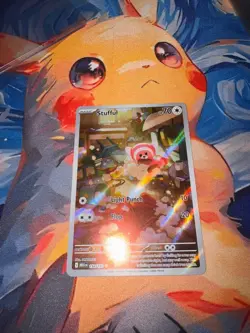Stufful 154/132 - Illustration Rare - Mega Evolution - Pokemon TCG - Near Mint - Image 1
