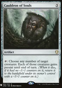 MTG Magic the Gathering Cauldron of Souls (1558/1703) Mystery Booster LP - Image 1