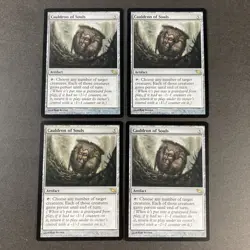 Set of x4, MTG Cauldron of Souls Shadowmoor Regular - Image 1