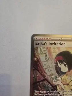 Pokemon TCG Erika's Invitation 203/165 Special Illustration Rare NM - Image 3