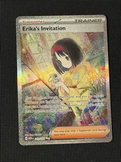 Pokemon TCG Erika's Invitation 203/165 Special Illustration Rare NM - Image 1
