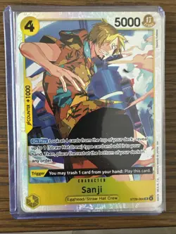 Sanji ST29-004 Starter Deck 29: Egghead Foil - Image 1