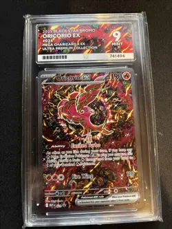 Pokemon TCG Oricorio Ex 024 Mega Evolution UPC Promo Ace 9 - Image 1
