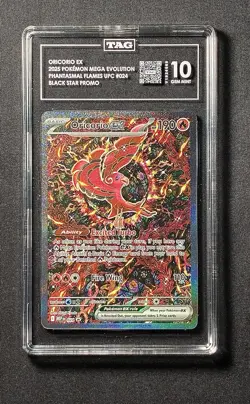 Pokemon TCG - Oricorio ex 024 Black Star Promo - Phantasmal Flames - TAG 10 - Image 1