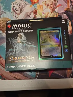 Lord of the Rings Elven Council Magic The Gathering Commander Deck 100 Cards - Image 1