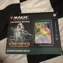 Lord of the Rings Elven Council Magic The Gathering Commander Deck 100 Cards - Image 1