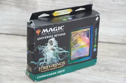 Elven Council: Lord of the Rings Commander Deck Magic The Gathering DAMAGE BOX 195166205052 - Image 1