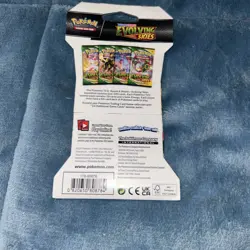 Pokemon Sword and Shield Evolving Skies Hanger Booster Pack Sealed New - Image 2