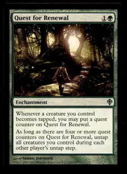 MTG Quest for Renewal LP Light Play Worldwake [113] - Image 1
