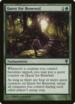 1x Quest for Renewal - NM English MTG - Worldwake - Image 1