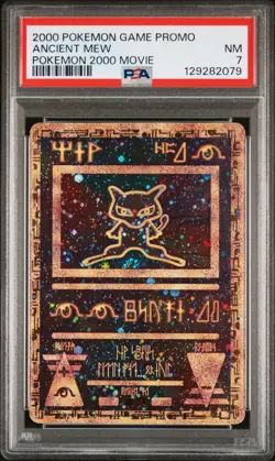 2000 POKEMON GAME MOVIE POKEMON 2000 MOVIE ANCIENT MEW PSA 7 - Image 1