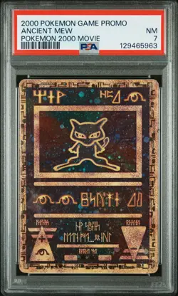 PSA 7 Pokemon TCG 2000 Pokemon Game Movie # Ancient Mew NM - Image 1
