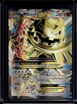 2016 Pokemon XY Steam Siege Mega Steelix #109/114 - Image 1