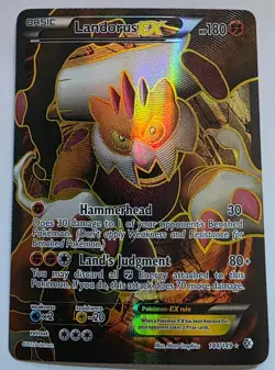 Landorus-EX - 144/149 - Full Art Ultra Rare Boundaries Crossed - Pokemon - MP - Image 1