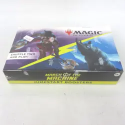 18 Packs! MARCH OF MACHINE JUMPSTART BOOSTER BOX Magic Gathering MTG Card Game - Image 1