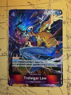 Trafalgar Law (Illustration Box Vol.6) P-093 One Piece Promotion Cards Foil - Image 1