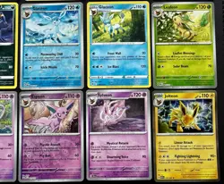 15x Eeveelutions Pokemon Card Lot Umbreon Espeon Pokemon Cards Collection - Image 4