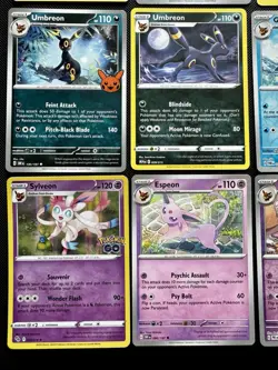 15x Eeveelutions Pokemon Card Lot Umbreon Espeon Pokemon Cards Collection - Image 5