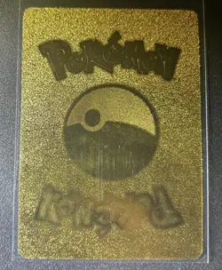 The Undefeatable Red GX Gold Foil Fan Art Card HP7500000 Gotta Win Them All🔥🔥 - Image 4