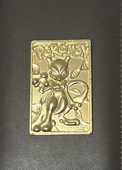 Pokemon 23K Gold Plated Trading Card Charizard & Mewtwo Burger King With COA1999 - Image 4