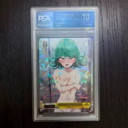 One Punch Man TATSUMAKI Sexy Waifu Showers Holofoil Card Doujin Slab SB38 - Image 1