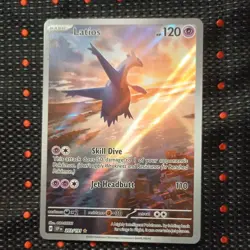 Latios 203/191 Illustration Rare Surging Sparks Pokemon Card - Image 1