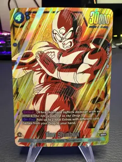 Tien Shinhan FB06-032 Alternate Art Dragon Ball Card Rivals Clash - Image 1