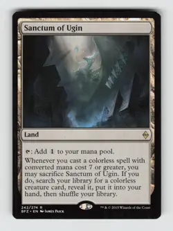Sanctum of Ugin*Non-Foil* Battle for Zendikar 242 LP - Image 1