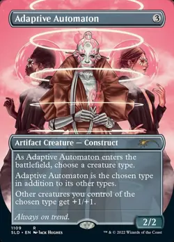 1x Adaptive Automaton - Foil - Borderless Light Play MTG Magic - Kid Icarus - - Image 1
