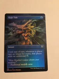 High Tide (Borderless) FOIL X1 DMR MTG Dominaria Remastered - Image 1