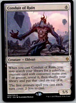 Conduit of Ruin - Battle for Zendikar (4) | NM | [BFZ] - Image 1
