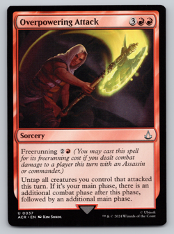 Overpowering Attack - MTG - Assassin's Creed Universes Beyond - Image 1