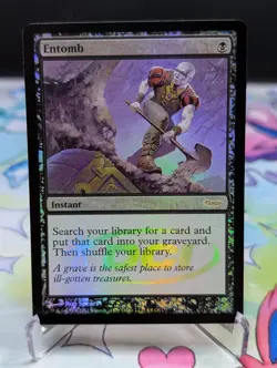 MTG Judge Promo 4 - Entomb - Foil - RareCo - Image 1