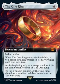 MTG The One Ring (380/915) The Lord of the Rings Tales of Middle-earth LP - Image 1