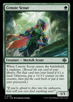 MTG Magic the Gathering Cenote Scout (178/491) The Lost Caverns of Ixalan NM - Image 1