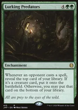 MTG Magic the Gathering Lurking Predators (410/496) Jumpstart LP - Image 1