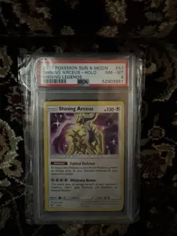 Arceus PSA 8 2017 Pokemon Sun And Moon - Image 1