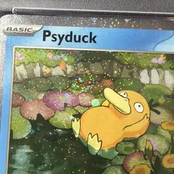 2025 Pokemon MEP Psyduck PSA 9 Black Star Promo ME Mega 7 007 SWIRL / New Cert - Image 2